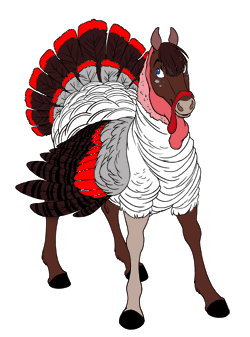 Dark Red Turkey